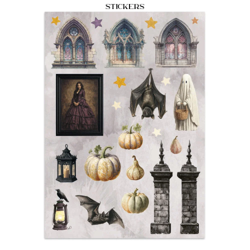 STAMPERIA HALLOWEEN JUNK JOURNAL - SBJK22