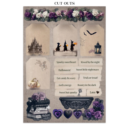 STAMPERIA HALLOWEEN JUNK JOURNAL - SBJK22