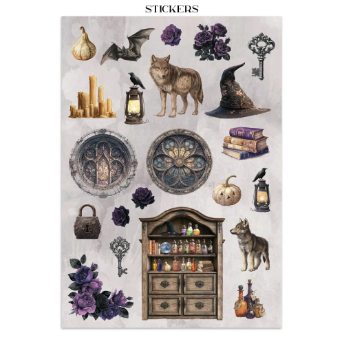 STAMPERIA HALLOWEEN JUNK JOURNAL - SBJK22