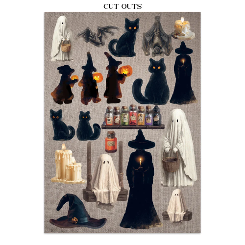 STAMPERIA HALLOWEEN JUNK JOURNAL - SBJK22