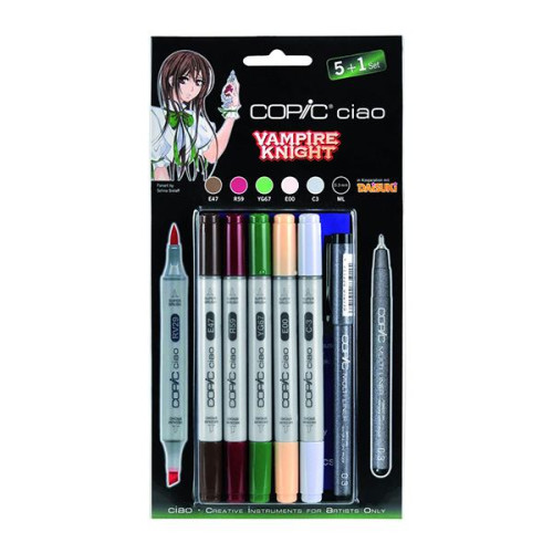 COPIC CIAO SET - 5+1 VAMPIRE KNIGHT