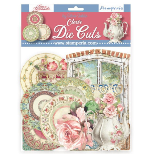 STAMPERIA CLEAR DIE CUTS 31 PCS. DFLDCP22