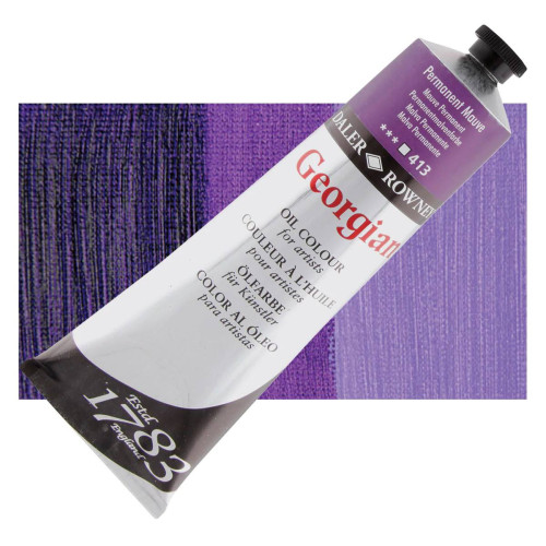 DALER ROWNEY МАСЛЕНА БОЯ GEORGIAN 225 МЛ. - PERM MAUVE 413