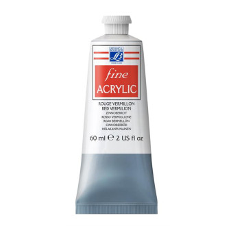 L&B АКРИЛНА БОЯ FINE 60 МЛ - RED VIRMILLON 393