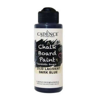 CADENCE PAINT WITH BLACKBOARD EFFECT 120 ML - DARK BLUE 2530