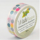 FOLIA WASHI TAPE - ЛЕПЕНКА ЗА ДЕКОРАЦИЯ - ТОЧКИ ШАРЕНИ