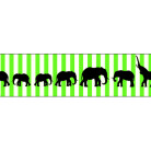 WASHI TAPE FOLIA - DECORATION STICKER - ANIMALS