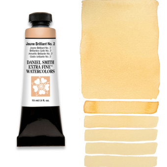 DANIEL SMITH WATERCOLOUR PAINT 15ML - BRIGHT YELLOW NO. 2