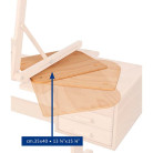 MABEF WOODEN DESK M/30