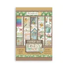 STAMPERIA DAISY ART WASHI PAD 8 SHEETS A5 - SBW30
