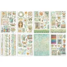 STAMPERIA DAISY ART WASHI PAD 8 SHEETS A5 - SBW30