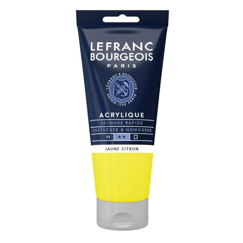 L&B АКРИЛНА БОЯ FINE 200 МЛ - LEMON YELLOW 300377