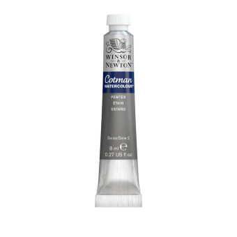 W&N АКВАРЕЛНА БОЯ COTMAN 8 МЛ. - PEWTER 8840528