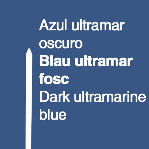 CARAN D'ACHE WATERCOLOUR PENCILS MUSEUM DARK ULTRAMARINE
