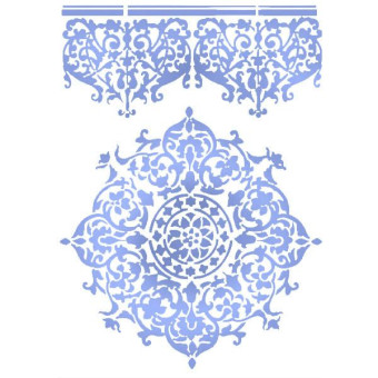 STAMPERIA UNIVERSAL TEMPLATE FOR MULTIPLE USE KSG356