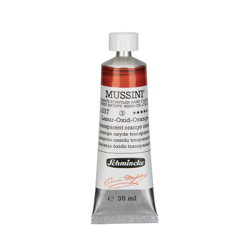 SCHMINCKE МАСЛЕНА БОЯ 35 МЛ MUSSINI TRANSPARENT ORANGE OXIDE