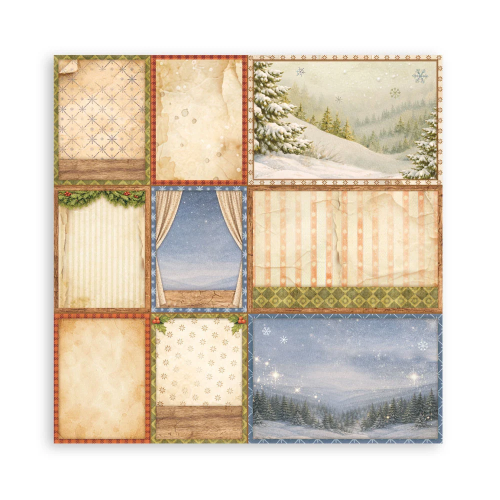 STAMPERIA SILENT NIGHT БЛОКЧЕ 30,5/30,5 СМ -SBBXLB40