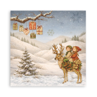 STAMPERIA SILENT NIGHT БЛОКЧЕ 30,5/30,5 СМ -SBBXLB40