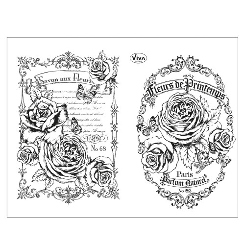 VIVA DECOR СИЛИКОНОВИ ПЕЧАТИ - FLEURS DE PRINTEMPS