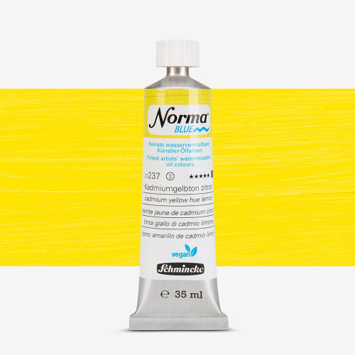SCHMINCKE МАСЛЕНА БОЯ 35 МЛ NORMA BLUE CADMIUM YELLOW HUE LEMON
