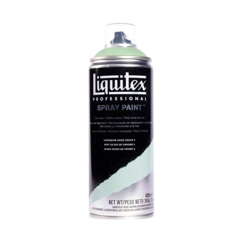 LIQUITEX PROFESSIONAL SPRAY PAINT 400 ML - CHROME-OX. GREEN 6