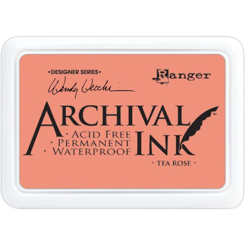 RANGER ARCHIVAL PERMANENT INK - TEA ROSE