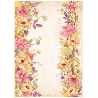 STAMPERIA WOODLAND DECOUPAGE RICE PAPER A4 - DFSA4818