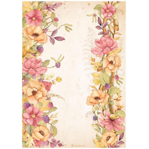 STAMPERIA WOODLAND DECOUPAGE RICE PAPER A4 - DFSA4818