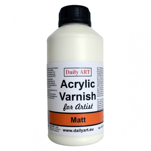 DAILY ART FINAL WATER-BASED VARNISH 500 ML - MATTE