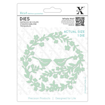 DOCRAFTS DIES FOR CUTTING - BIRD WREATH XCU 503445