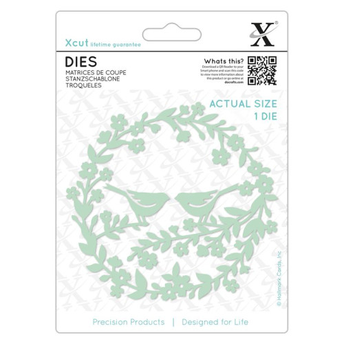 DOCRAFTS DIES FOR CUTTING - BIRD WREATH XCU 503445