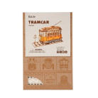 ROBOTIME 3D ДЪРВЕН ПЪЗЕЛ TRAMCAR 145 ЧАСТИ TG505