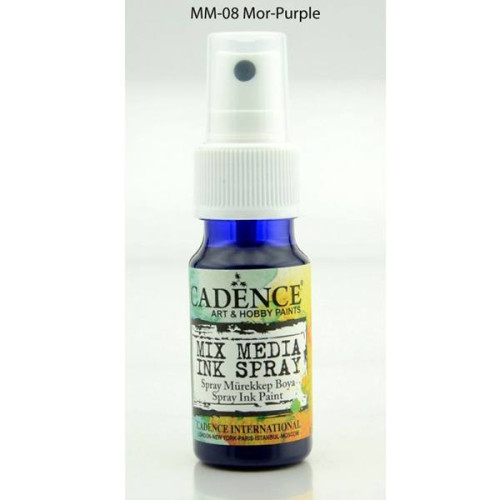 CADENCE SPRAY LUBRICANT MIX MEDIA 25 ML. - PURPLE MM-08
