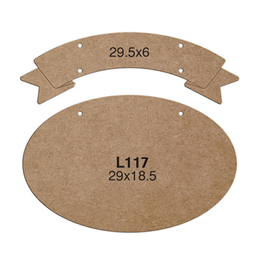 NEWART MDF PANEL FOR DECORATION - L 117