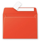 CLAIREFONTAINE ENVELOPE 114/162 MM. - CORAL RED