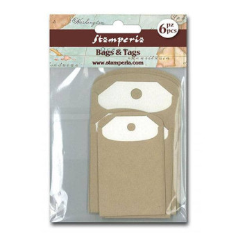 STAMPERIA ENVELOPES AND TAGS 6БР. КОМПЛЕКТ - SBA56