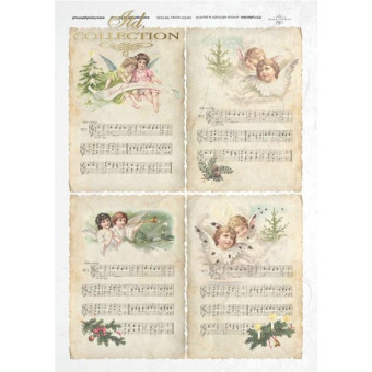 ITD COLLECTION ДЕКУПАЖНА ОРИЗОВА ХАРТИЯ А4 - R0186