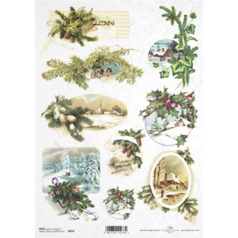 ITD COLLECTION ДЕКУПАЖНА ОРИЗОВА ХАРТИЯ А4 - R0452