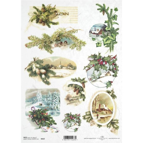 ITD COLLECTION ДЕКУПАЖНА ОРИЗОВА ХАРТИЯ А4 - R0452