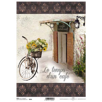 ITD COLLECTION ДЕКУПАЖНА ОРИЗОВА ХАРТИЯ А4 - R0840