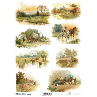 ITD COLLECTION ДЕКУПАЖНА ОРИЗОВА ХАРТИЯ А4 - R1079