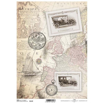 ITD COLLECTION ДЕКУПАЖНА ОРИЗОВА ХАРТИЯ А4 - R1139