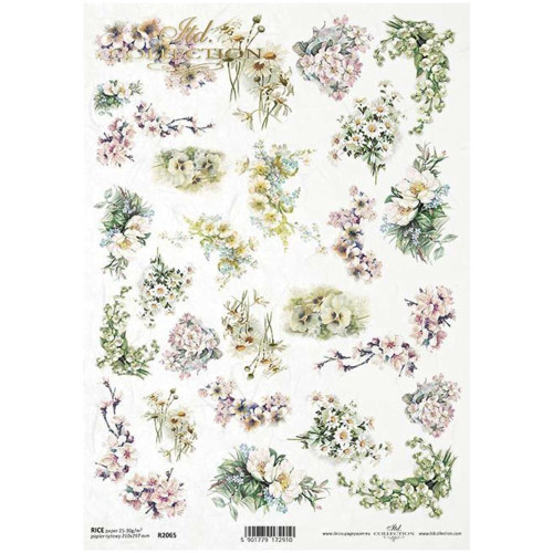 ITD COLLECTION DECOUPAGE RICE PAPER A4 - R2065