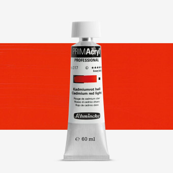 SCHMINCKE АКРИЛНА БОЯ 60 МЛ PRIMACRYL CADMIUM RED LIGHT