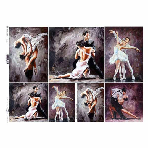 ITD COLLECTION DECOUPAGE RICE PAPER A3 - R0100L
