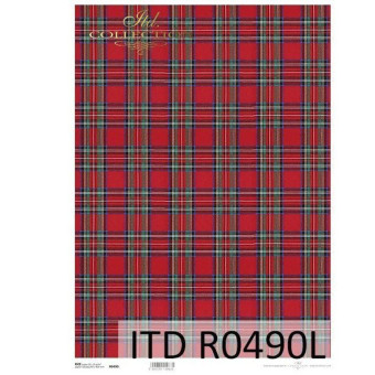 ITD COLLECTION DECOUPAGE RICE PAPER A3 - R0490L