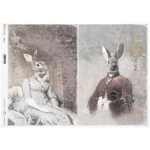 ITD COLLECTION ДЕКУПАЖНА ОРИЗОВА ХАРТИЯ А3 - R0658L