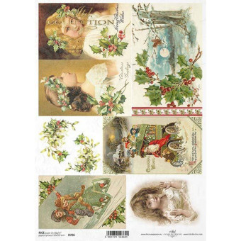 ITD COLLECTION ДЕКУПАЖНА ОРИЗОВА ХАРТИЯ А4 - R786