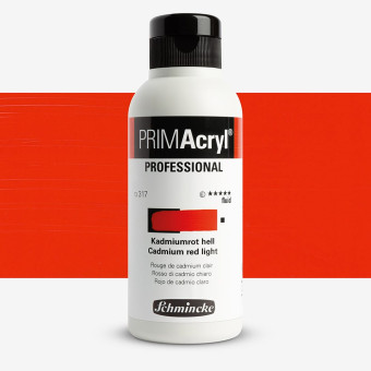 SCHMINCKE АКРИЛНА БОЯ 250 МЛ PRIMACRYL CADM RED LIGHT FLUID
