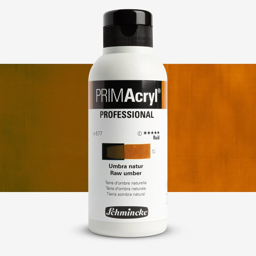 SCHMINCKE АКРИЛНА БОЯ 250 МЛ PRIMACRYL RAW UMBER FLUID